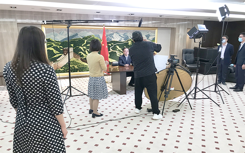 中國建設銀行宣傳片拍攝